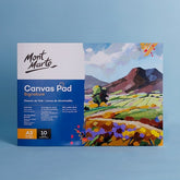 10 Sheet/pack Oil Acrylic Painting Canvas Pad Paper Book Painting Canvas Paper