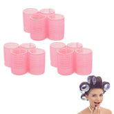 12 PCS/Set Self-Adhesive Curling Iron Hair Core Fluffy Hairdressing Tool,Random Colour Delivery, 63x44mm, 63x32mm, 63x40mm, 63x24mm, 63x36mm, 63x48mm, 63x28mm