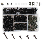 177 PCS/ Box Motorcycle Modification Accessories Windshield Cover Set Screw, Black, Red, Gold, Blue, Silver, Green