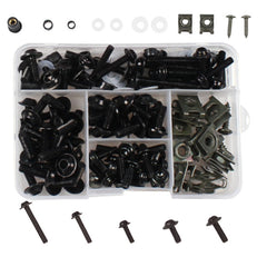 177 PCS/ Box Motorcycle Modification Accessories Windshield Cover Set Screw, Black, Red, Gold, Blue, Silver, Green
