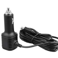 H519 Car Charger Driving Recorder Power Cord Dual USB With Display Charging Line, Specification:, Mini Straight, Mini Right Elbow