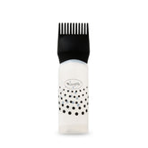 Hair Dyeing Hair Care Dry Cleaning Bottle Squeeze Transparent Rinse Scale Bottle Hairdressing Tools, Black, Blue, Pink