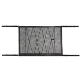 Car Ceiling Storage Net Bag Draw Rope Double-Layer Zipper Car Storage Net Pocket, 80x55cm
