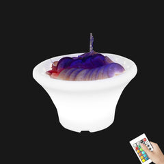 ES-IC014 Waterproof LED Luminous Ice Bucket For Bars, US Plug, ES-IC014 27x27x30cm, ES-IC01434x34x27cm, ES-IC014 31x29x34cm, ES-IC014 30x30x16cm