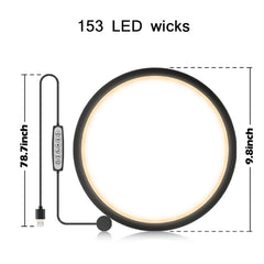 USB Music Rhythm RGB LED Atmosphere Ring Light, Ring Light