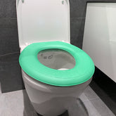 EVA Thermal Adhesive Toilet Seat Washer, Green, Blue, Pink