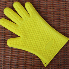 2 PCS Silicone Insulation Baking Oven Microwave Dish Clip Gloves, Blue, Green, Yellow, Pink, Purple, Orange