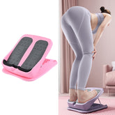 Foldable Tension Plate 9-Speed Adjustable Fitness Tilt Pedal, Pink