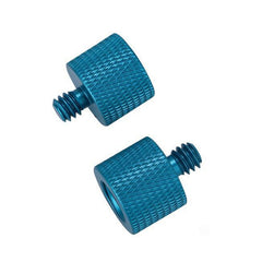 10 PCS Screw Adapter, 3/8 Female to 1/4 Male Screw(Black), 3/8 Female to 1/4 Male Screw(Blue), 3/8 Female to 1/4 Male Screw(Red), 1/4 Female to 3/8 Male Screw (Black), 1/4 Female to 3/8 Male Screw (Blue), 1/4 Female to 3/8 Male Screw (Red)