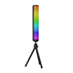 3D Pickup Atmosphere Light Desktop Music Rhythm Lamp,, USB Plug, USB Charging