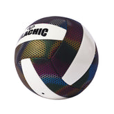 MILACHIC Fluorescent Volleyball No.5 PU Machine Stitched Volleyball, 6930 Night Light, 6931 Colorful, 6932 Honeycomb