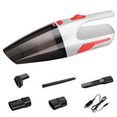 CS1016 120W Cordless Dry Wet Car Handheld Vacuum Cleaner With Light, Cordless with Light