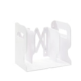 Desktop Folding And Retractable Book Storage Stand, White, Grey, White + Pen Holder, Gray + Pen Holder