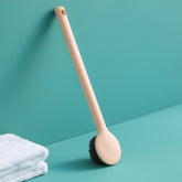 Home Long Handle Soft Hair Shower Brush, Mint Green, Cherry Pink, Ocean Blue, Ivory White