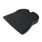 QFC040 U-shaped TThickened Memory Foam Car Seat Cushion, Black, Grey
