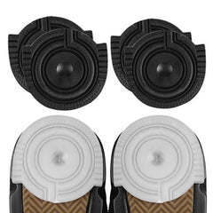2 Pairs Sole Wear-Resistant Rubber Cuttable Sports Anti-Slip Sticker, No.6 36/37 Yards, No.8 38/39 Yards, No.0 40 Yards, No.1 41 Yards, No.2 42 Yards