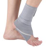 Outdoor Anti-sprain Bandage Compression Ankle Support For Men and Women, Compression Ankle Support (Grey), Compression Ankle Support (Black)