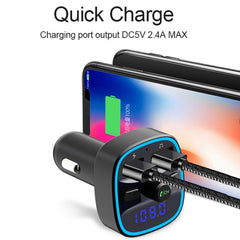Car MP3 Bluetooth Player Charger, T25, T60