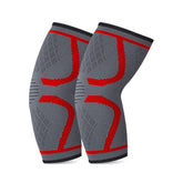 2pcs Fitness Sports Protective Gear Breathable Sweating Sports Elbow Pads, S (Red), M (Red), L (Red), S (Black), M (Black), L (Black), S (Smoke Gray), M (Smoke Gray), L (Smoke Gray)