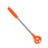 Golf 8 Sections Foldable Antenna Rod Stainless Steel Ball Picker, ZH-016 Orange, ZH-016 Black
