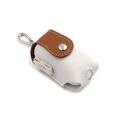 Splicing Leather Portable Mini Golf Protective Bag, Brown, Blue, Pink