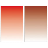 54 x 83cm Gradient Morandi Double-sided Film Photo Props Background Paper, Red / Gold Brown, Blue /Green, Deep Gray / Light Gray