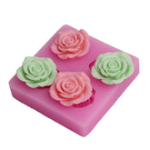 Flower Silicone Mould Handmade Soap Fondant Cake Decoration, Fondant Cake Decoration