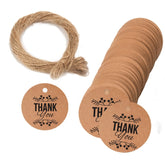 100pcs /Pack Kraft Paper Gift Tag With 20m Hemp Rope, L-01, L-02, L-03, L-04, L-05, L-06, L-07, L-08, L-09, L-10, L-11, L-12, L-13, L-14