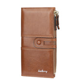 Baellerry Ladies Long Large Capacity Buckle Zip Clutch Multi-Card Wallet, Baellerry Brown, Baellerry Dark Green, Baellerry let(Pink, Baellerry Sky Blue, Baellerry Red, Baellerry Black