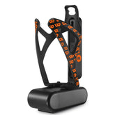 WEST BIKING Bicycle Multifunctional Bottle Cage Tire Lever Tool Box, Black Orange, Black White, Black Red
