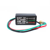 DOP-3X LED Turn Signal Effectively Eliminates Flash Warning Function Flash Relay, Single Relay
