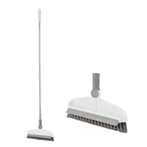 Hard Bristle Crevice Brush Long Handle Floor Brush Wiper,Style:, 2-section Rod, 3-section Rod