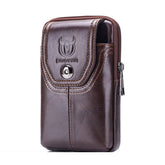 BULL CAPTAIN Leather Multifunctional Waist Bag For Men, Brown-05, Brown-07, Brown-08, Brown-10, Brown-04, Brown-06, Brown-09, Black-05, Black-07, Black-08, Black-10, Black-04, Black-09
