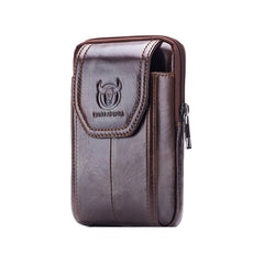 BULL CAPTAIN Leather Multifunctional Waist Bag For Men, Brown-05, Brown-07, Brown-08, Brown-10, Brown-04, Brown-06, Brown-09, Black-05, Black-07, Black-08, Black-10, Black-04, Black-09