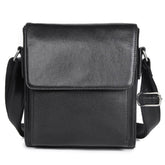 Vintage Crazy Horse Leather Men Shoulder Bag Messenger Bag, Black, Brown, Dark Brown, Brown Yellow