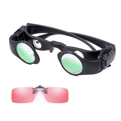 8x Fishing Binoculars Zoomable Telescope Glasses ,Style:, Only Telescope, Telescope+Gray Clip, Telescope+Yellow Clip, Telescope+Red Clip, Telescope+Gray Yellow Clip, Telescope+Gray+Red Clip, Telescope+Yellow+Red Clip, Telescope+Three-color Clip