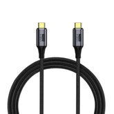 PD 100W Type-C to Type-C Fast Charging Nylon Braided Cable, 0.3 m, 0.5 m, 0.8 m, 1 m, 1.2 m