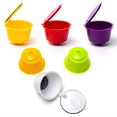 2 Sets Coffee Capsule Filter Cup For Dolce Gusto Coffee Machine, Color Random Delivery