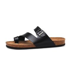 Couple Cork Slippers Men Summer Flip-flops Beach Sandals, 38, 39, 40, 41, 42, 43, 44, 45