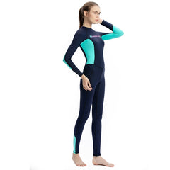 FINDSLINE Lycra Diving Cloth Female Thin Quick-Dry Waterproof Full Body Sunblock Wetsuit, XS, S, M, L, XL