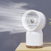 Spray Humidified LED Digital Display Office Home Fan, Style:, USB Direct Plug