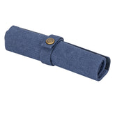 Nylon Canvas Watch & Strap Portable Storage Bag, Blue, Black, Grey, Orange, Khaki