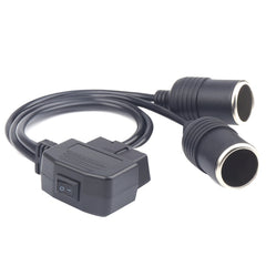 Car OBD To Cigarette Lighter Female Seat Driving Recorder Power Cord, 50cm, 60cm