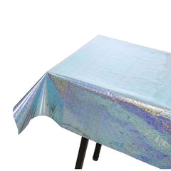 Birthday Party Foil Laser Tablecloth Wedding Decoration Supplies, Foil Laser Pink, Foil Laser Red, Foil Laser Light Blue, Foil Laser Rose Gold, Foil Laser Gold, Foil Laser Dark Blu, Foil Laser Purple, Foil Laser Silver, Foil Laser Rose Red