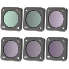 JUNESTAR Action Camera Filters For DJI Action 2,Style:, CS-4in1 (NDPL), CS-6IN1, CS-8in1