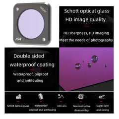 JUNESTAR Action Camera Filters For DJI Action 2,Style:, CS-8in1