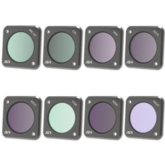 JUNESTAR Action Camera Filters For DJI Action 2,Style:, CS-8in1