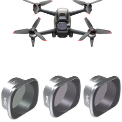 JUNESTAR Drone Filters For DJI FPV COMBO ,Model:, UV+CPL+ND4/8/16/32, UV+CPL+ND8/16/32/64+STAR+Night