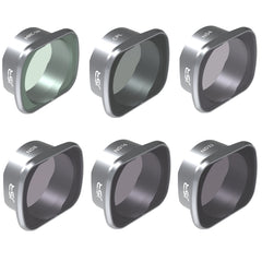 JUNESTAR Drone Filters For DJI FPV COMBO ,Model:, UV+CPL+ND4/8/16/32, UV+CPL+ND8/16/32/64+STAR+Night