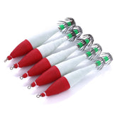 5 PCS / Bag HENGJIA SJ001 Luminous Explosion Squid Hook Deep Sea Fishing Fake Bait, SJ001 (1), SJ001 (2), SJ001 (3), SJ001 (4), SJ001 (5)